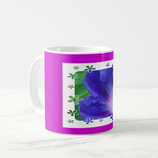 bloemvermogen koffiemok (Voorkant links)