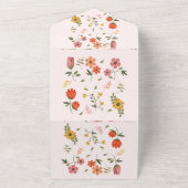 bloemverzameling all in one uitnodiging (Buitenkant)