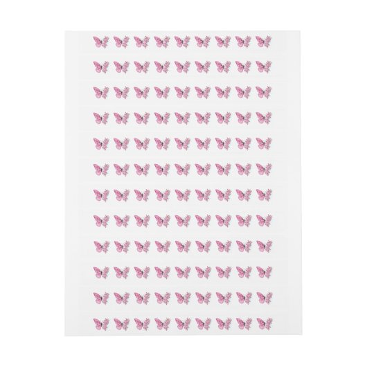 Bloemvink met roze Sakura (Vel)