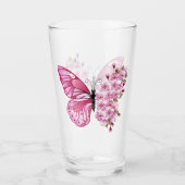 Bloemvink met roze Sakura Glas (Voorkant)