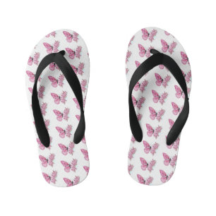 Bloemvink met roze Sakura Kinder Teenslippers