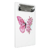 Bloemvink met roze Sakura Mini Klembord (Schuin)