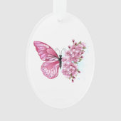 Bloemvink met roze Sakura Ornament (voorkant)