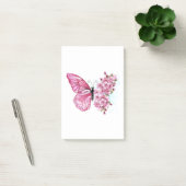 Bloemvink met roze Sakura Post-it® Notes (Kantoor)