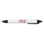 Bloemvink met roze Sakura Zwarte Inkt Pen (Bodem)