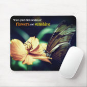 Bloemvlies Muismat (Met muis)