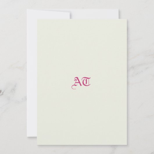 Bloemvlinder Save The Date (Achterkant)