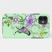 Bloemvlinderhoes Case-Mate iPhone Case (Achterkant (horizontaal))
