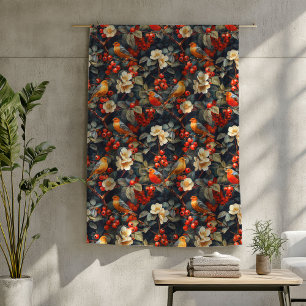 Bloemvogels Deken Herfst Herfst Comfort en stijl