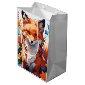 Bloemvos Medium Cadeauzakje (Achterkant Gekanteld)