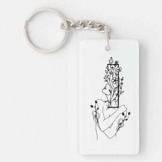 BLOEMVROUWEN SLEUTELHANGER (Voorkant)