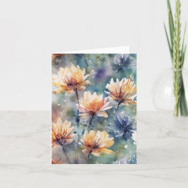 Bloemwei Feestdagen Kaart