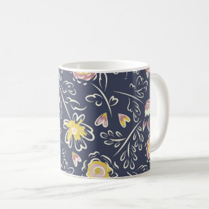 bloemwervelwind koffiemok