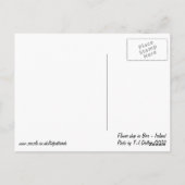 Bloemwinkel in Birr - Ierland Briefkaart (Achterkant)