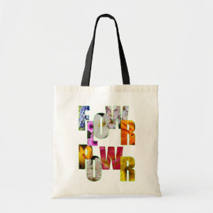 bloemzak tote bag