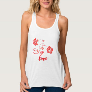 Bloerliefde Tanktop