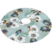 Bloesem Botanisch  bloemmotief Kerstboom Rok (Gekanteld)