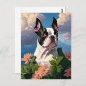 bloesem briefkaart (Voorkant / Achterkant)