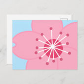 bloesem briefkaart (Voorkant / Achterkant)