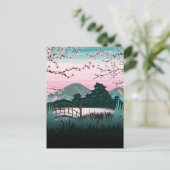 bloesem briefkaart (Staand voorkant)