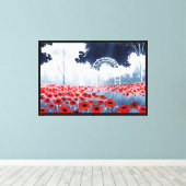 Bloesem Canvas Afdruk (Insitu (Houten vloer))