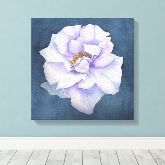 bloesem canvas afdruk (Insitu (Houten vloer))