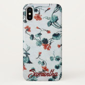 Bloesem Elegantie Case-Mate iPhone Case (Achterkant)