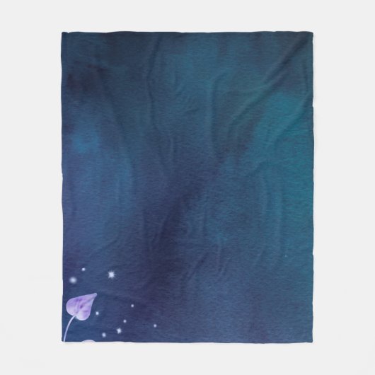 bloesem fleece deken (Voorkant)