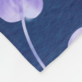 bloesem fleece deken (Hoek)