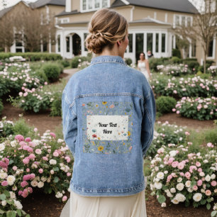 Bloesem in stijl:  denim jacket