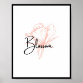 Bloesem Lente Bloem Bloemen Bloemen Bloemen Bloeme Poster (Voorkant)