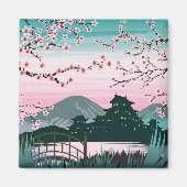 bloesem magneet (Voorkant)