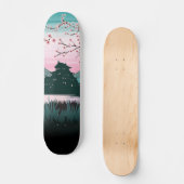 bloesem skateboard (Voorkant)