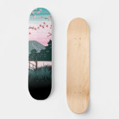 bloesem skateboard (Voorkant)