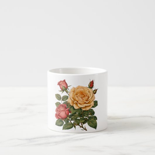 Bloesem van potentieel espresso kop (Voorkant)