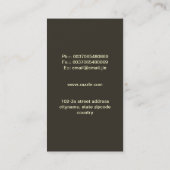  bloesem visitekaartje (Achterkant)