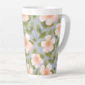 Bloesemdelight Latte Mok (Rechterhoek)