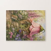 Bloesemfee Cottage Legpuzzel (Horizontaal)