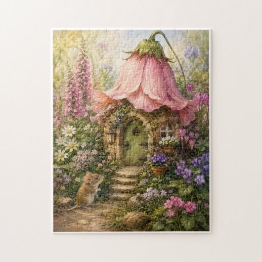 Bloesemfee Cottage Legpuzzel (Verticaal)
