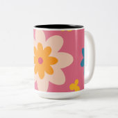 Bloesempatroon Mok (Voorkant rechts)