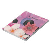 Bloesems en Vinyl Notitieblok (Gedraaid)