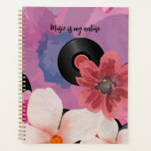 Bloesems en Vinyl Planner (Voorkant)