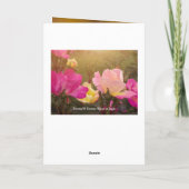 Bloesems Kaart (Achterkant)