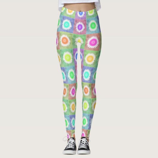 Bloesems Leggings (Voorkant)