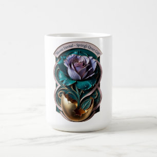 Bloesemseizoen Roos, Wildflower Cottage Cadeau Koffiemok