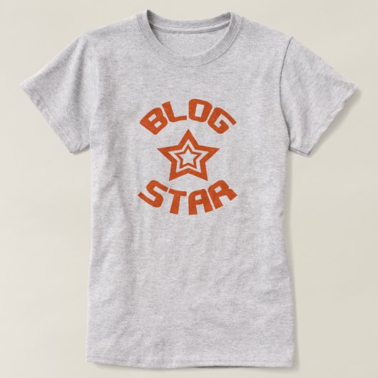 Blog Ster T-shirt (Design voorkant)