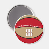 Blog Talk BayHawk basketbalmagneet Magneet (Voorkant / Achterkant)