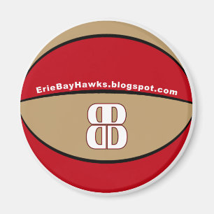 Blog Talk BayHawk basketbalmagneet Magneet
