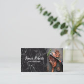 Blogger de photographie alimentaire Carte de visit (Debout devant)