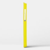 Blogger levendig geel, eenvoudig modern bedrijf Case-Mate iPhone case (Achterkant / Links)